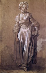 Standing Young Girl, studie til 